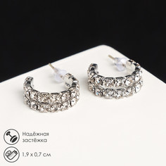 Серьги со стразами Queen Fair