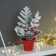 Новогодняя композиция на стол Зимнее волшебство