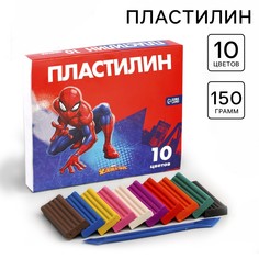 Пластилин 10 цветов 150 г Marvel