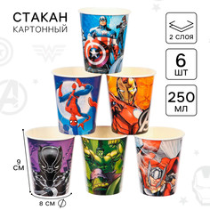 Стакан одноразовый бумажный Marvel