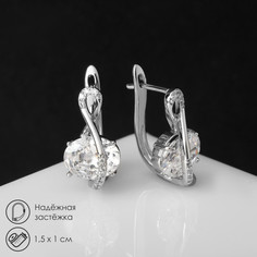 Серьги со стразами Queen Fair