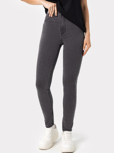 Брюки женские джинсовые jeggins в сером оттенке Mark Formelle