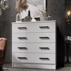 Комод эра (к800), 800х830х440, белый No Brand