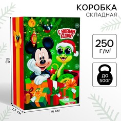 Коробка подарочная новогодняя Disney