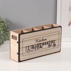 Подставка дерево с делениями No Brand