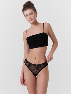 Трусы женские слипы в черном цвете Mark Formelle