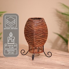 Подсвечник 14х14х24 см No Brand
