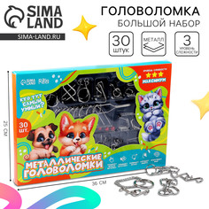 Металлическая головоломка 30 шт Puzzle