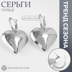 Серьги металл Queen Fair