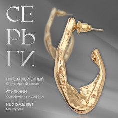 Серьги металл Queen Fair