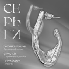 Серьги металл Queen Fair