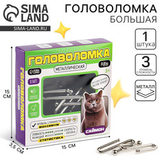 Головоломка металлическая Puzzle