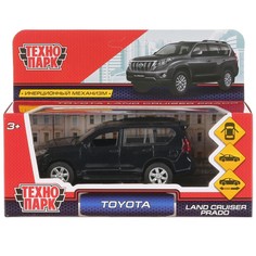 Машина металлическая TOYOTA, Технопарк PRADO-BK