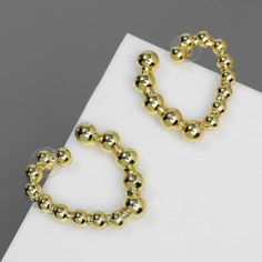 Серьги металл Queen Fair