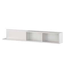 Полка навесная альберо 1500х184х220 белая No Brand