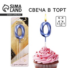 Свеча для торта, цифра Страна Карнавалия