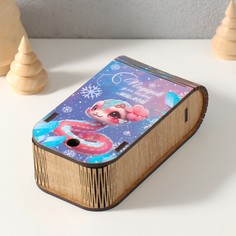 Новогодняя шкатулка-книга No Brand