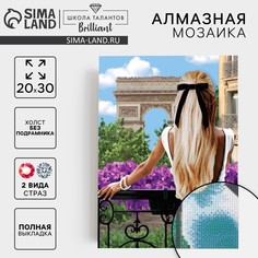 Алмазная мозаика с полным заполнением на холсте Школа талантов