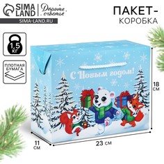 Пакет - коробка Дарите счастье