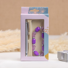 Набор подарочный 2в1 (ручка, браслет) Take IT Easy