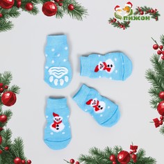 Носки нескользящие для животных Пижон