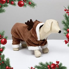Новогодний костюм для животных No Brand