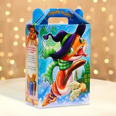 Подарочная коробка новогодняя гарри 18,5 х 10 х 30,5 см. No Brand