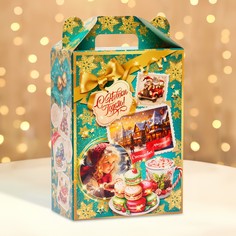 Подарочная коробка новогодняя вкус детства 18,5 х 10 х 30,5 см. No Brand