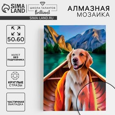 Алмазная мозаика с частичным заполнением на холсте Школа талантов
