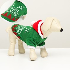 Толстовка для собак merry christmas, xs (дс 16, ог 27 см) No Brand