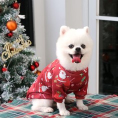 Кофта новогодняя для животных No Brand