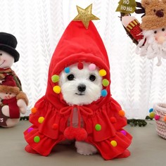 Костюм для животных новогодний No Brand