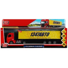 Машина металлическая с функциями "свет" или "звук" Технопарк E950-H65086-R