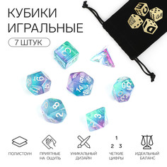 Набор кубиков для d&d (dungeons and dragons, днд), серия: d&d, Время игры