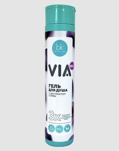 VIA mix Гель для душа с экстрактом сливы, 320г Bel Kosmex