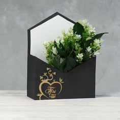Конверт с золотым тиснением No Brand