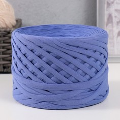 Трикотажная пряжа, ширина 7-9 мм, 100м/295 гр±10% (38 - лаванда) Softino