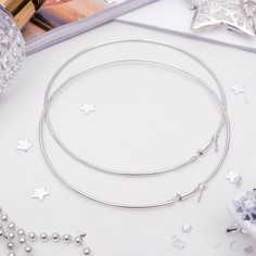 Серьги кольца Queen Fair