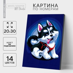Картина по номерам на холсте с подрамником Школа талантов