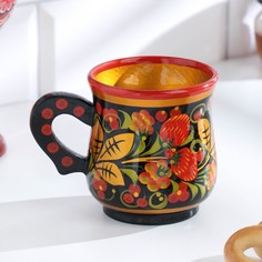 Кружка для сока, хохлома No Brand