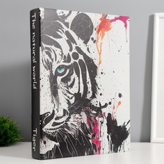 Шкатулка-книга дерево, кожзам No Brand