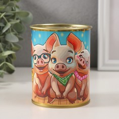 Копилка-банка металл No Brand