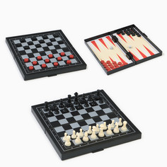 Настольная игра 3 в 1 No Brand