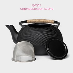 Чайник для плиты чугунный доляна