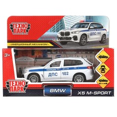 Машина металлическая BMW машинки, Технопарк X5-12POL-WH