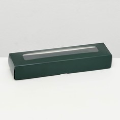 Коробка для 5 конфет, 22 х 5,5 х 3,5 см. кондитерская упаковка Upak Land