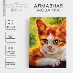 Алмазная мозаика с частичным заполнением на холсте Школа талантов