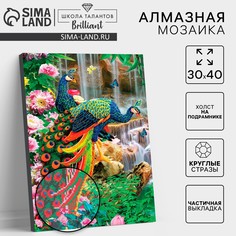 Алмазная мозаика с частичным заполнением на подрамнике Школа талантов