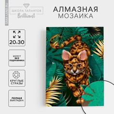 Алмазная мозаика с полным заполнением на холсте Школа талантов