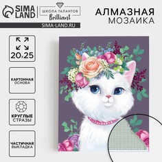 Алмазная мозаика с частичным заполнением на картонной основе Школа талантов